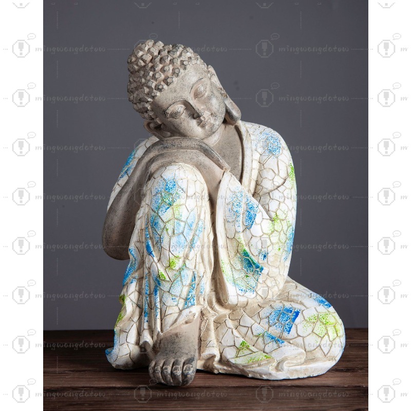 Bonsai Gardener - Mini Buddha Statue Ornament, New Chinese