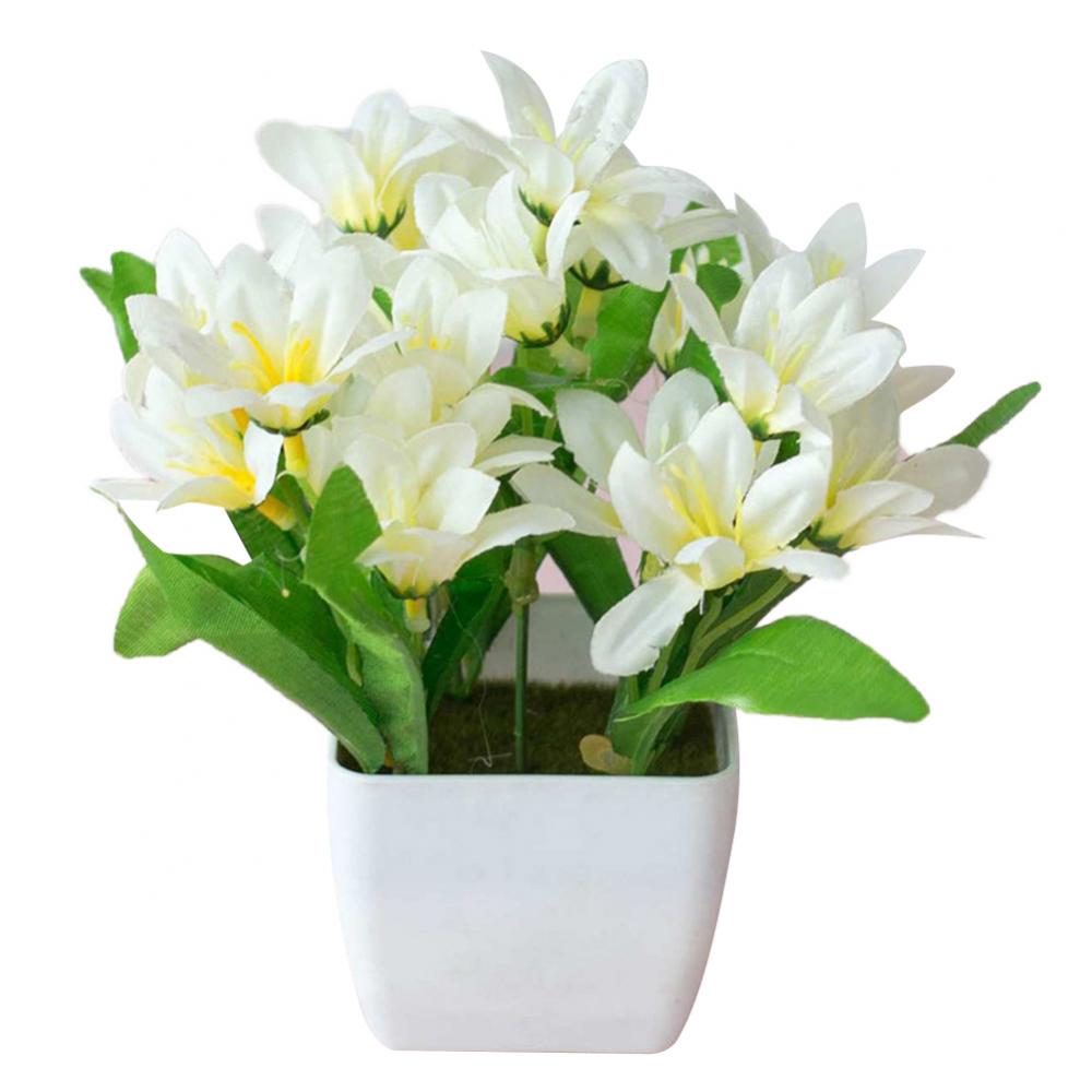 15cm Artificial Lily Flower Pl - Bonsai Garden Cafe review and price