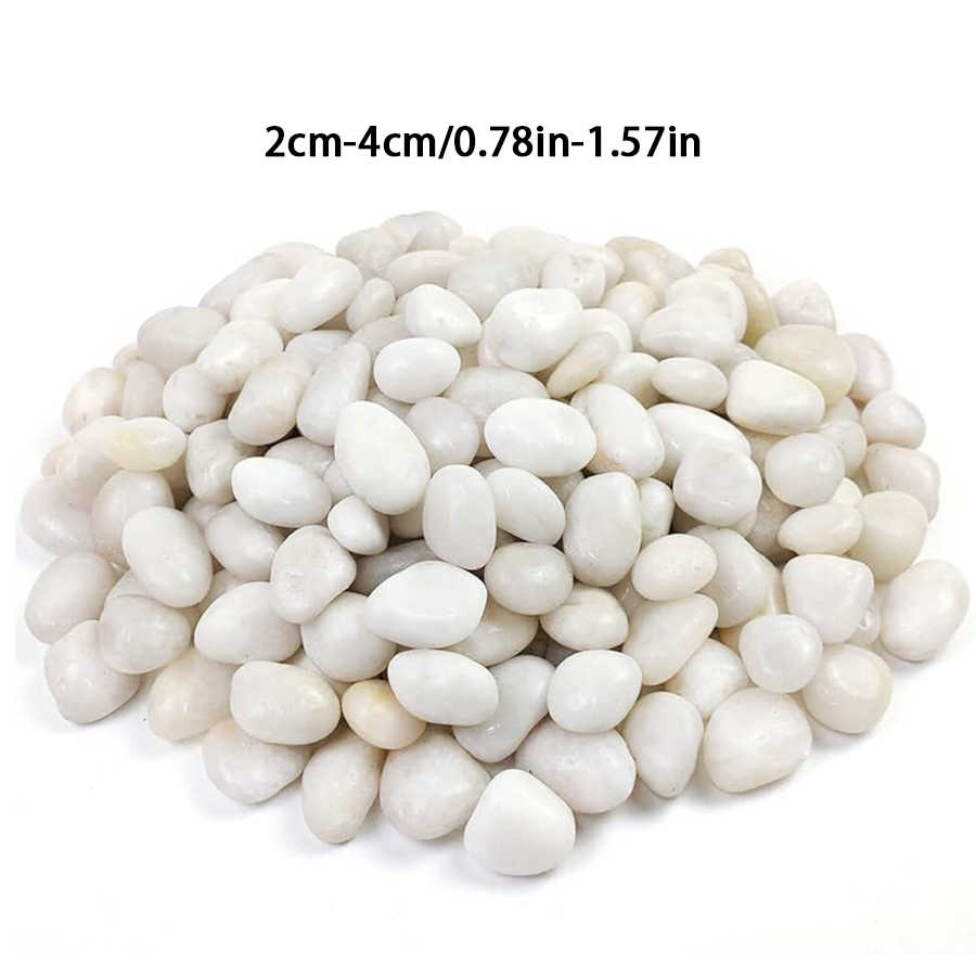 300/600g Polished White Pebble - Bonsai Rock Garden review and price