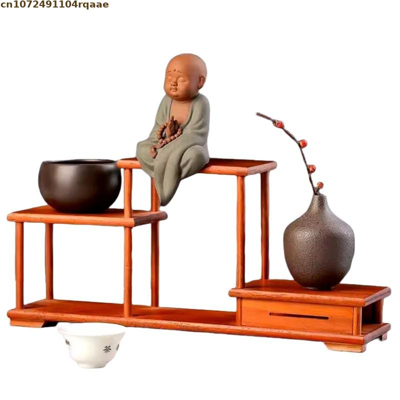 Wooden Flower Pot Holder Plant - Bonsai Garden Display Stands review and price