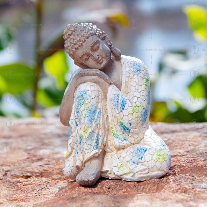 Mini Buddha Statue Ornament, N - Bonsai Gardener review and price