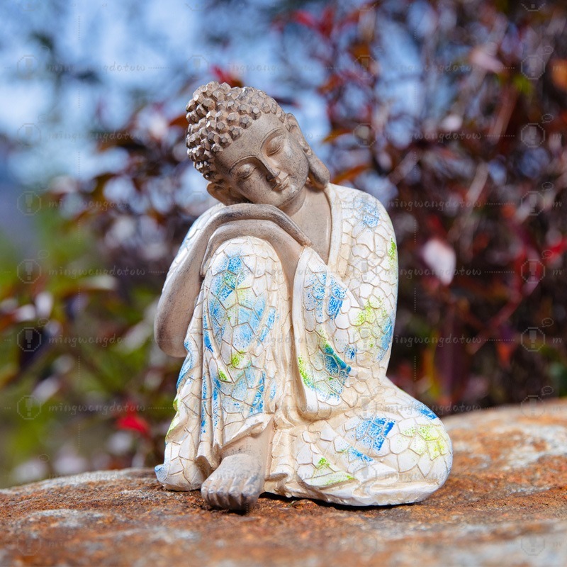 Mini Buddha Statue Ornament, N - Bonsai Gardener review and price