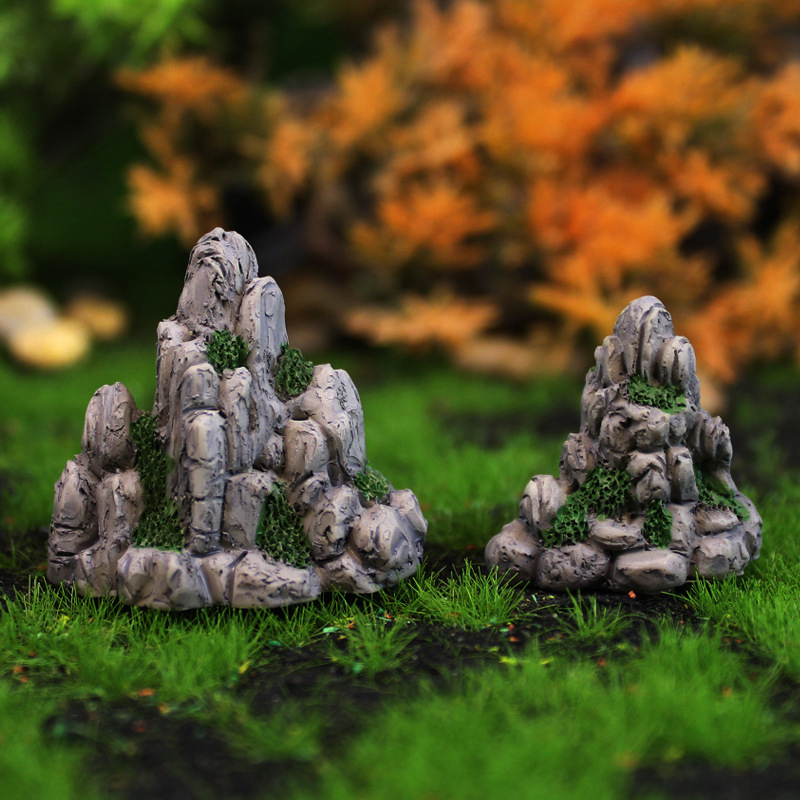 Mini Mountain Artificial Hill  - Bonsai Rock Garden review and price