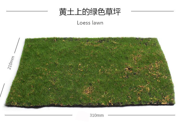 Miniature model finished turf  - Bonsai Rock Garden review and price