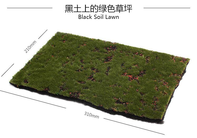 Miniature model finished turf  - Bonsai Rock Garden review and price