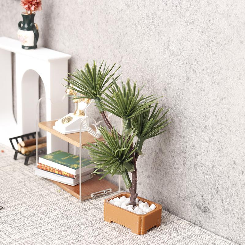 1Pcs 1/12 Dollhouse Simulation - Bonsai Gardener review and price