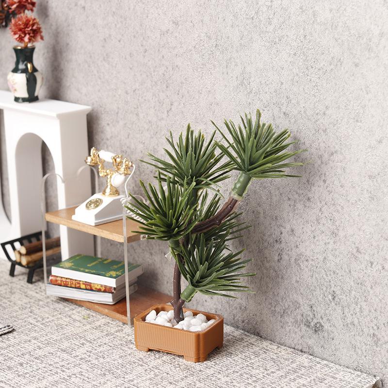 1Pcs 1/12 Dollhouse Simulation - Bonsai Gardener review and price