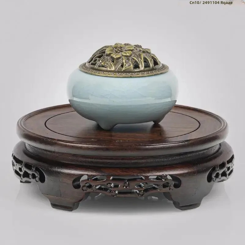 Ebony Wood Round Table Crafts  - Bonsai Garden Display Stands review and price