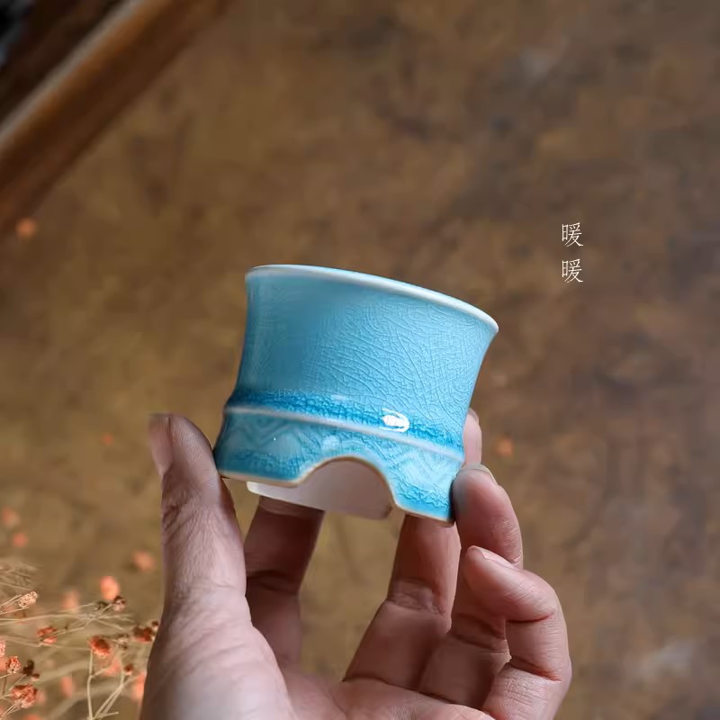 Porcelain Blue Glazed Bonsai P - Bonsai Garden Design review and price