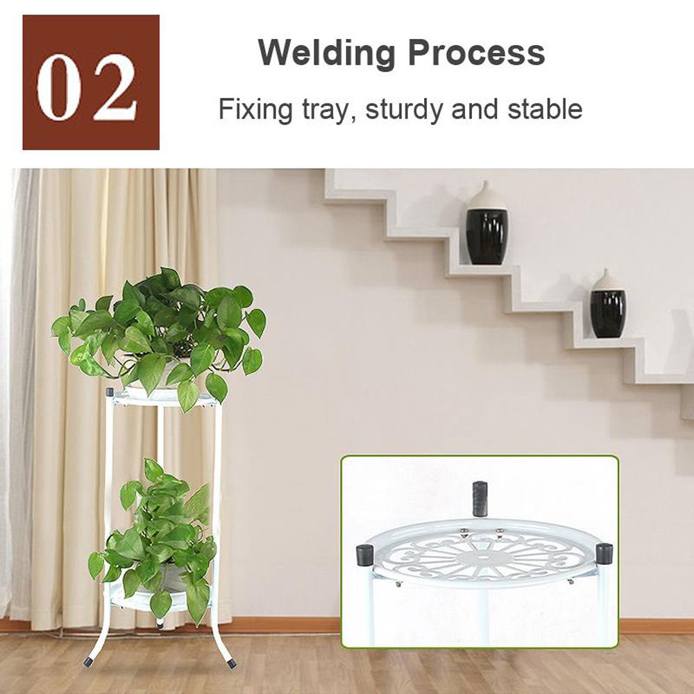 2 Tier Elegant Planter Display - Bonsai Garden Display Stands review and price