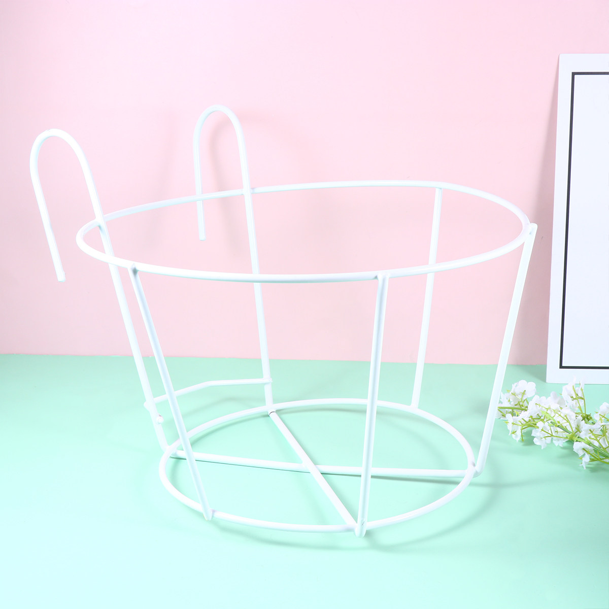 2Pcs Premium Iron Flowerpot Sh - Bonsai Garden Display Stands review and price